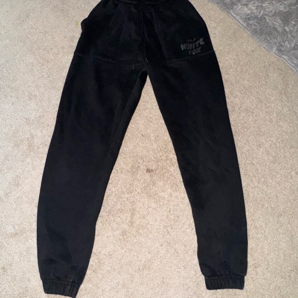 WF Black Sweatpants Joggers
